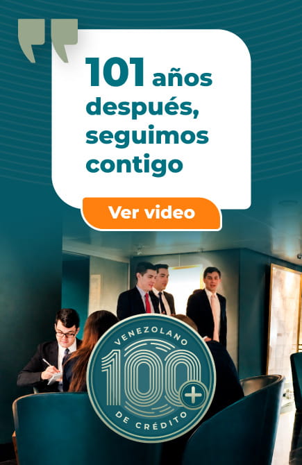 101 Aniversario Banco Venezolano de Crédito